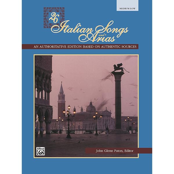 24 Italian Songs & Arias – Recueil Complet Pour Chant Classique Et Formation Vocale
