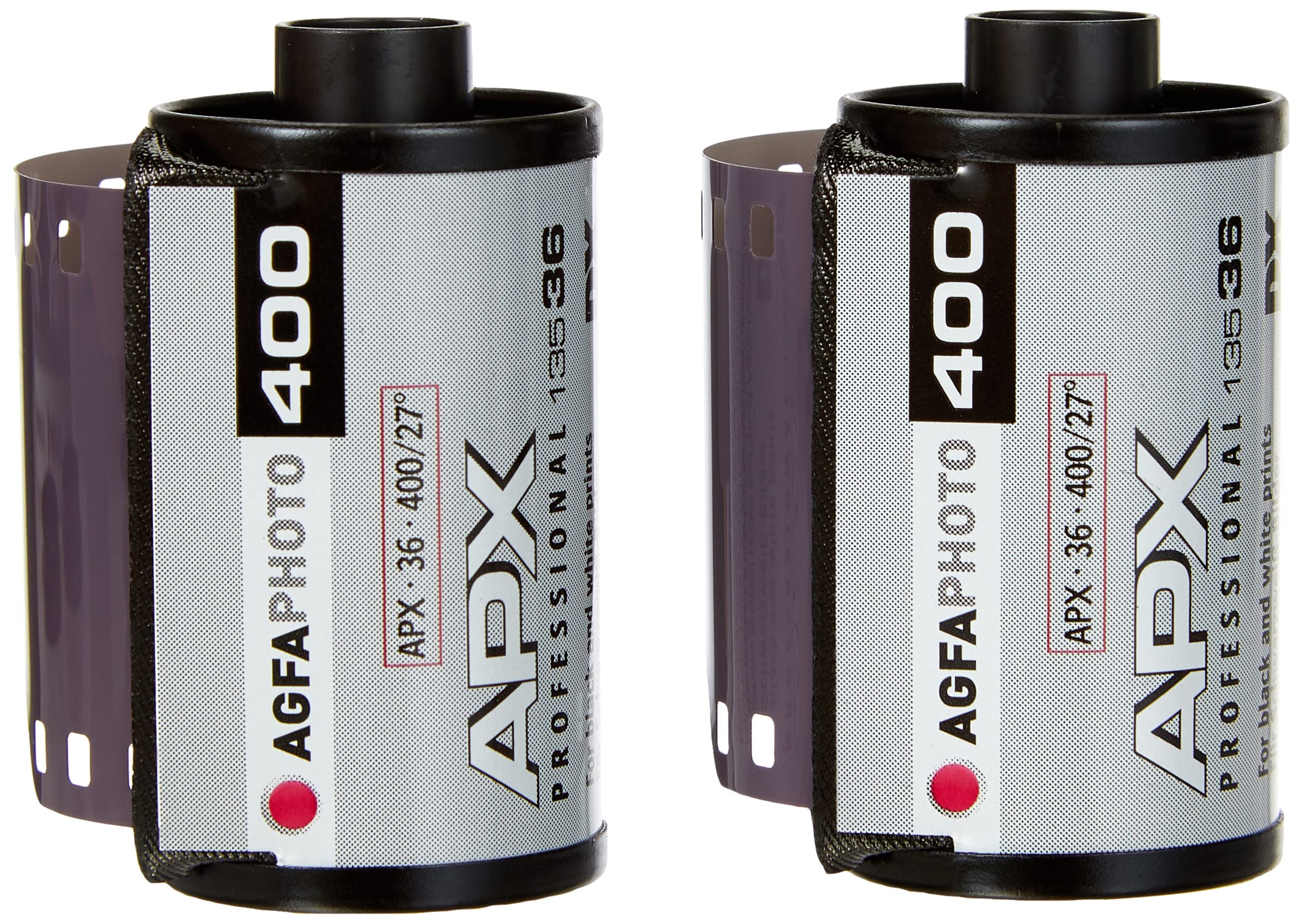 AgfaPhoto APX 400 135-36 Negative Fim S/W Pack of 2