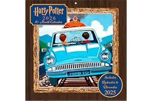 PYRAMID INTERNATIONAL Pyramid - Harry Potter (Classic) 2026 - Brochure Calendar 30 x 30 cm with Hogwarts Motifs from the Films - Wall Calendar for Fans of Wizarding World