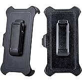 WallSkiN 2 Pack Replacement Belt Clip Holster for Apple iPhone 12 Pro, iPhone 12 OtterBox Defender Series Case | Clip for Belt Holder (Case Not Included)