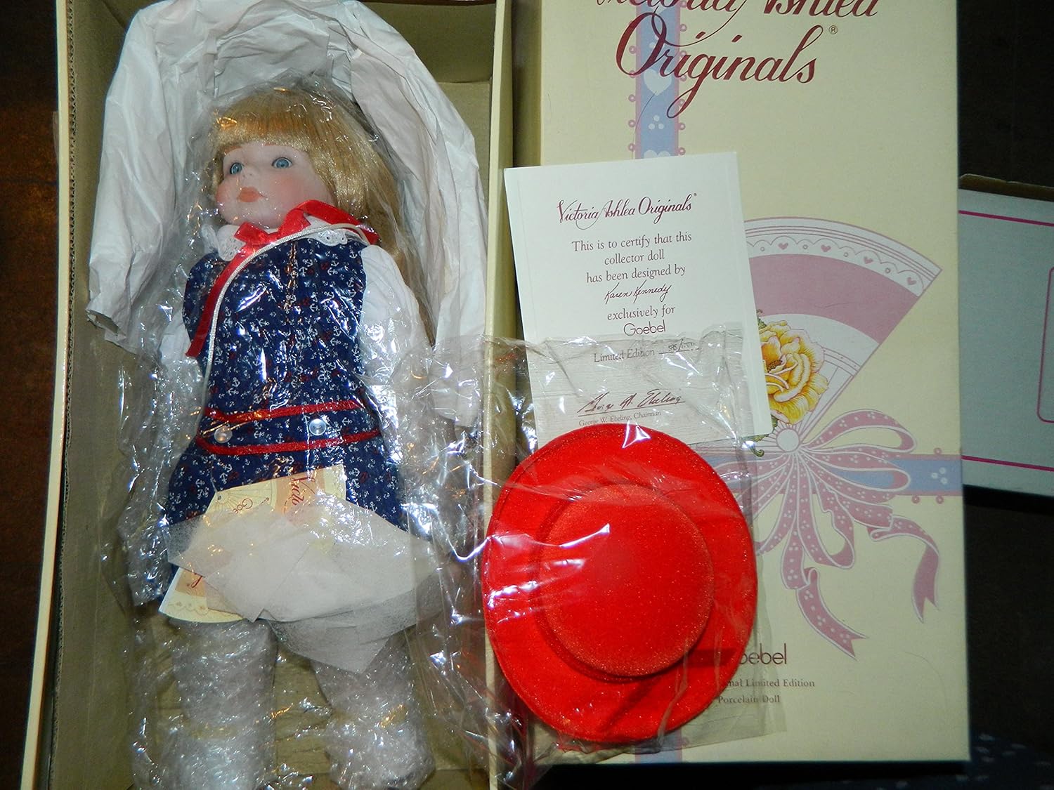 victoria ashlea originals musical porcelain doll