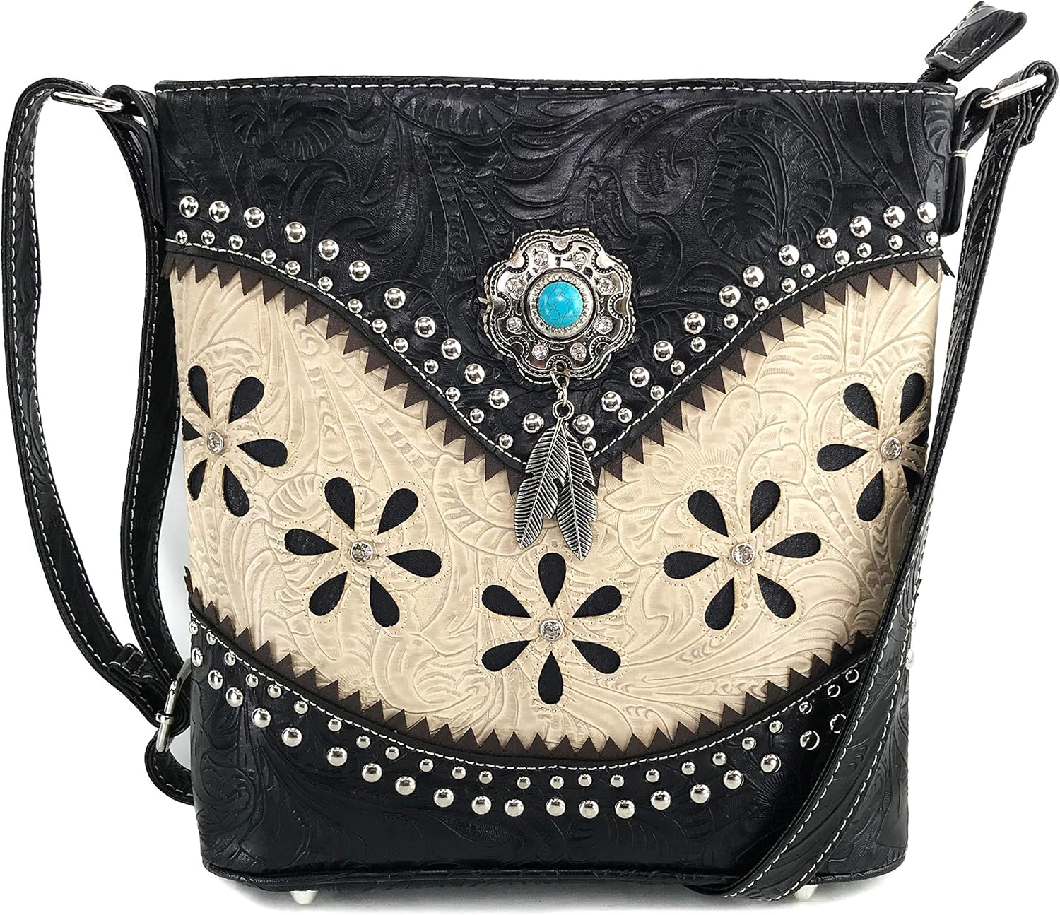 concealed carry messenger bag leather