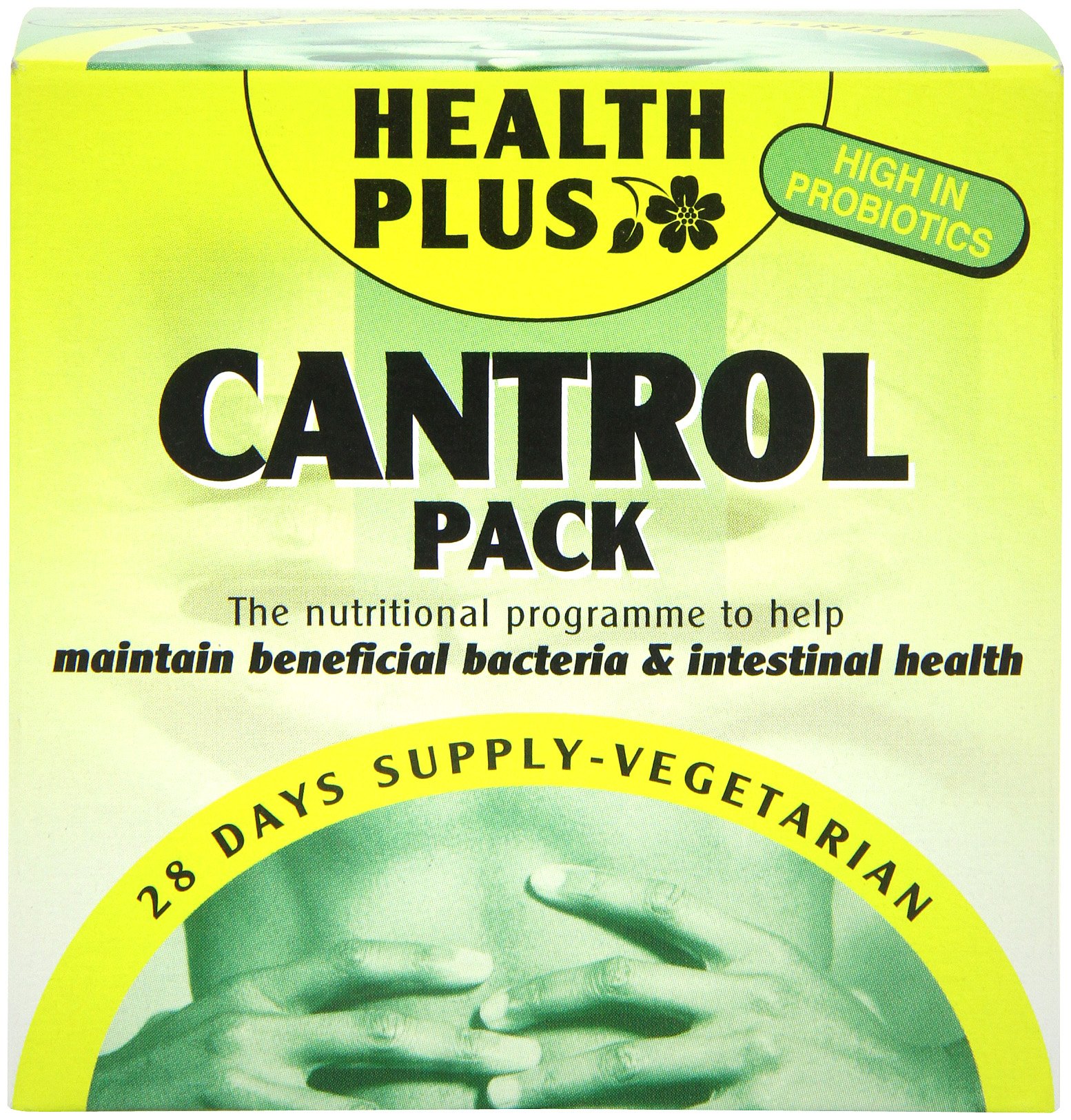 Health Plus Cantrol Pack Women's Intestinal Health and Candida Daily Supplement - 28 Day Supply