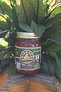Salsa Mild Fire Roasted Sabrosa - 2 Pack - Award Winning Gourmet Salsa - All Natural with Fire Roasted Red Bell Peppers, Diced Tomatoes & Jalapeno Peppers (12 oz per jar)
