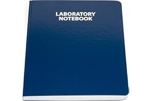 Scientific Notebook Company Flush Trimmed, Model #2001 Research Laboratory Notebook, 192 Pages, Smyth Sewn, 9.25 X 11.25, 4x4 Grid (Blue Cover)