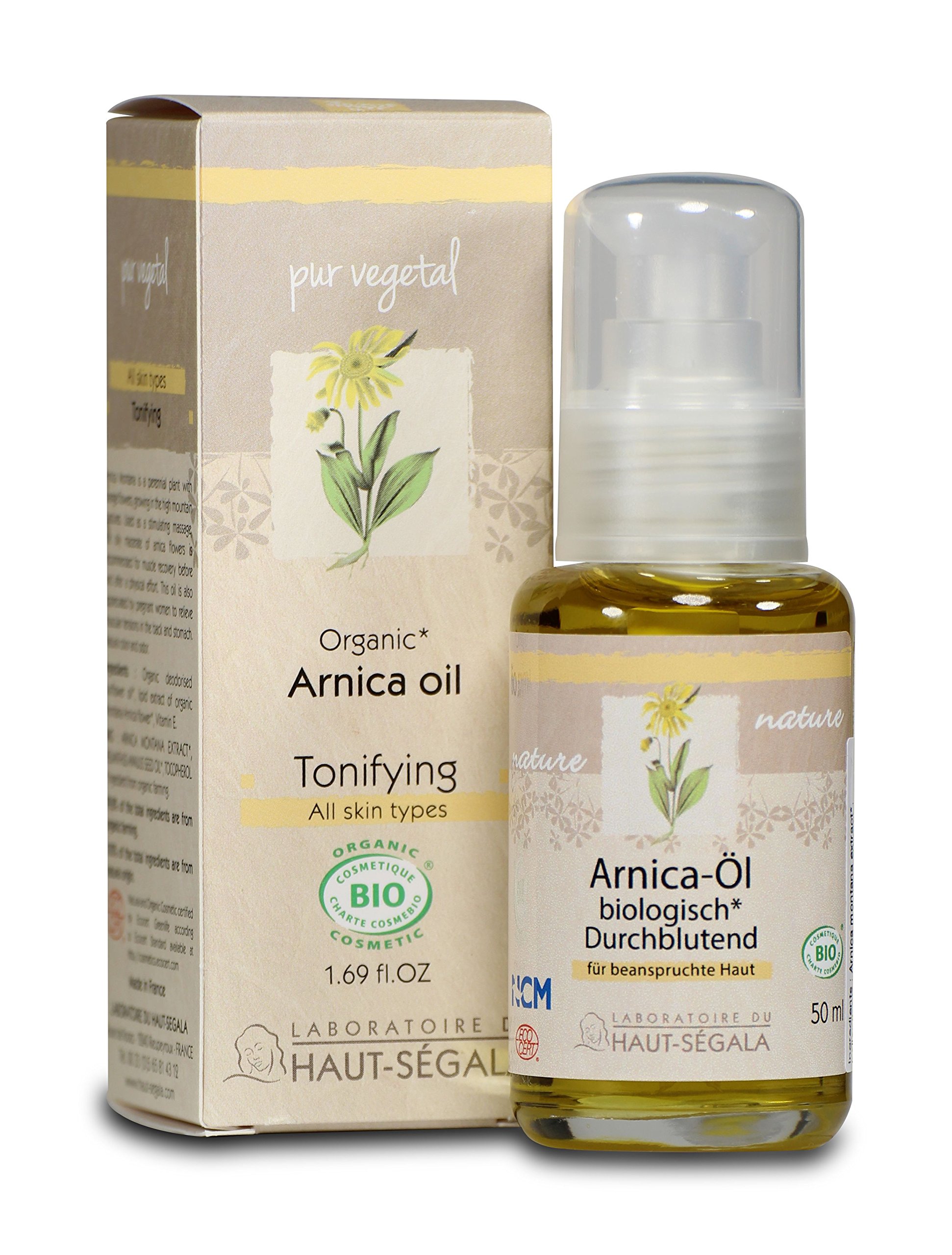 Laboratoire du Haut-Segala Organic Arnica Oil, 50 ml