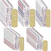 1000 Pcs Fabric Adhesive Bandages Variety Pack Bulk Assorted Sizes Flexible Breathable Patch Fabric Bandages for Family First