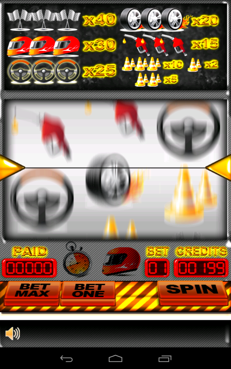 Cars Casino Slots Racing of Auto Wheel Slots for Kindle Fire HDX Free ...