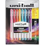 Uni-ball Signo 307 Gel-Tintenroller, 0.38 Mm, Schwarz – 5er Set Mit Extrafeiner Spitze & Ecology Notizzetteln