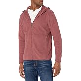 Amazon Essentials Men's Long-Sleeve Hooded Full-Zip Polar Fleece Jacket