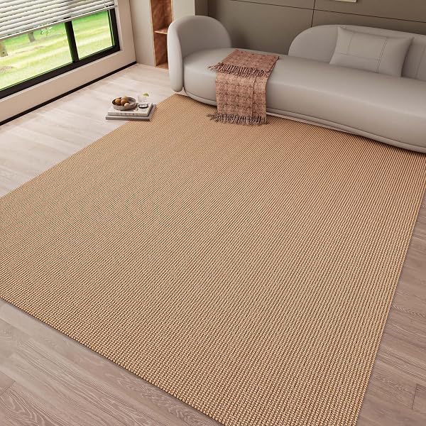 NATUREI KITCHEN RUNNER RUGS NON SLIP WASHABLE, 5X7...