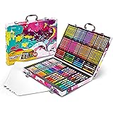 Crayola Inspiration Art Case in Pink, Gifts for Kids Age 5+, 140 Count