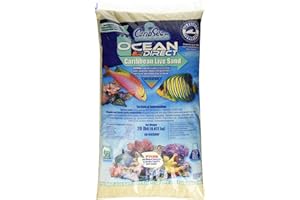 Carib Sea ACS000920 Ocean Direct Natural Live Sand for Aquarium, 20-Pound