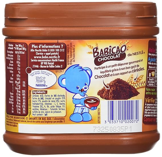 Bebe Puericulture Boites De Conservation Boite De 400g Nestle Bebe Babicao Cereales Deshydratees Des 10 Mois Pack De 12