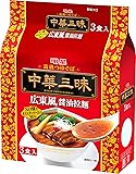 明星 中華三昧 広東風醤油拉麺 3P&times;2個