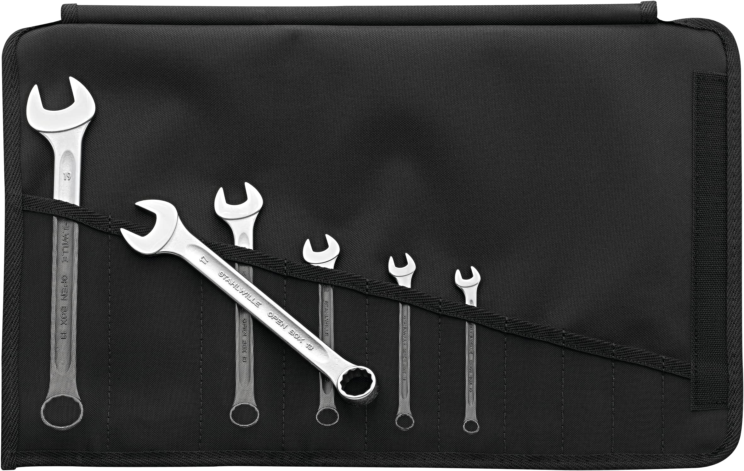 Stahlwille 96400813 13/13A Open-Box Combination Spanner, 13/6 Size