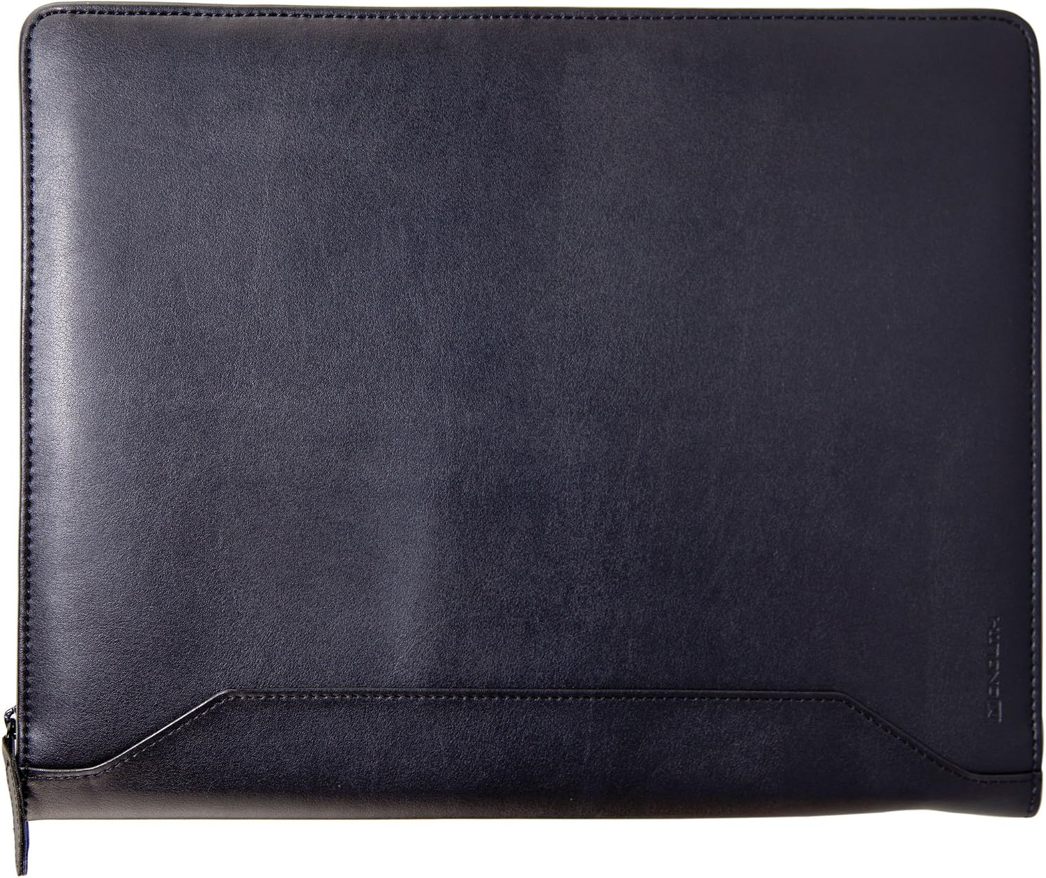 monolith office solutions Conference Folder Leather Effect Conference Folder with A4 Pad, Black, 345mm x 250mm x 35mm