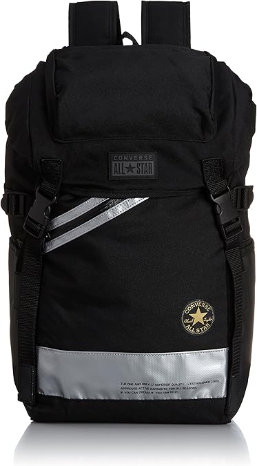 Amazon Co Jp コンバース Converse ターポリン付属 ザック型リュック C クロ シルバー クロ シルバー シューズ バッグ