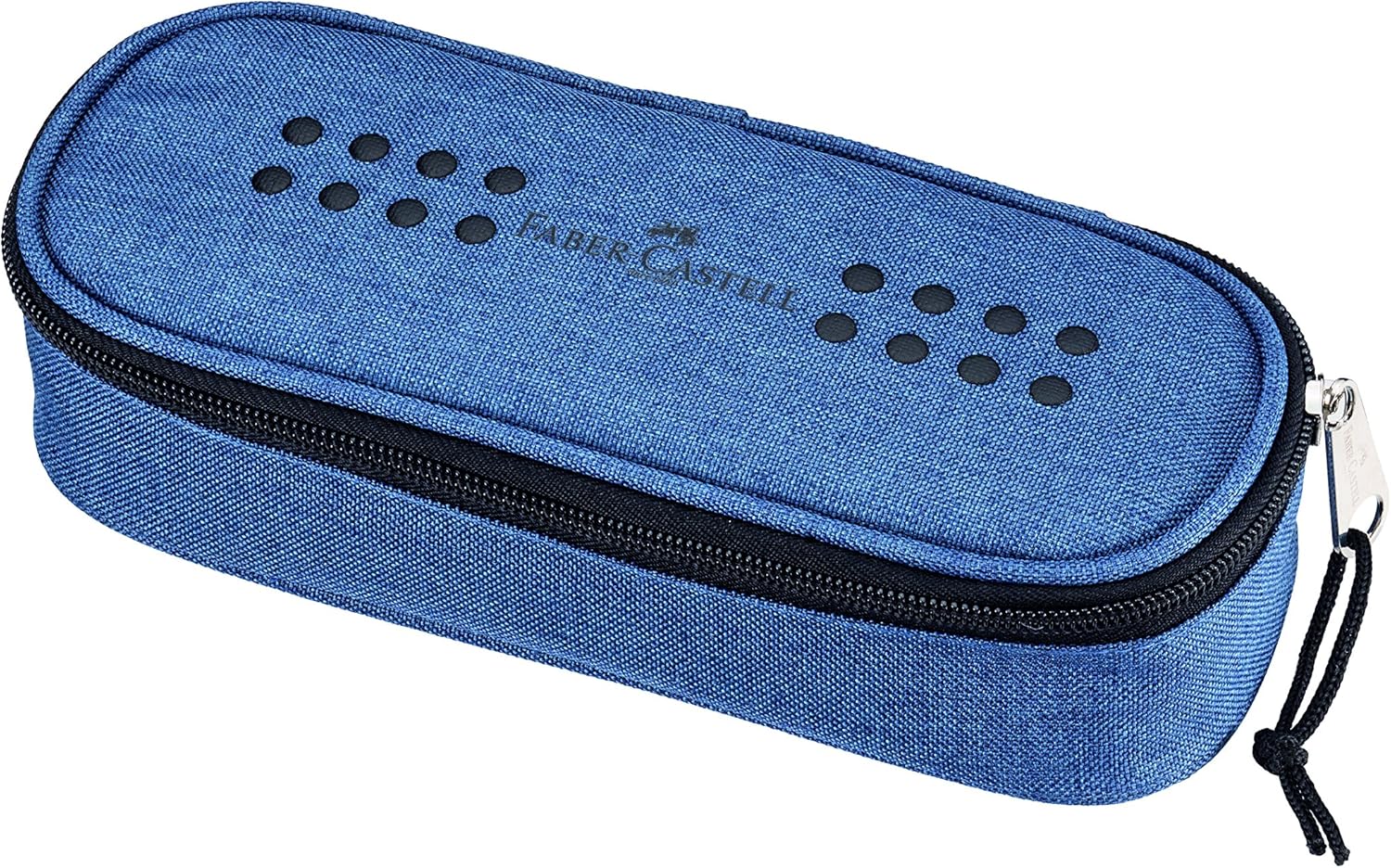 FaberCastell Grip Pencil Case Blue Polyester Kits Pencils (60 mm x