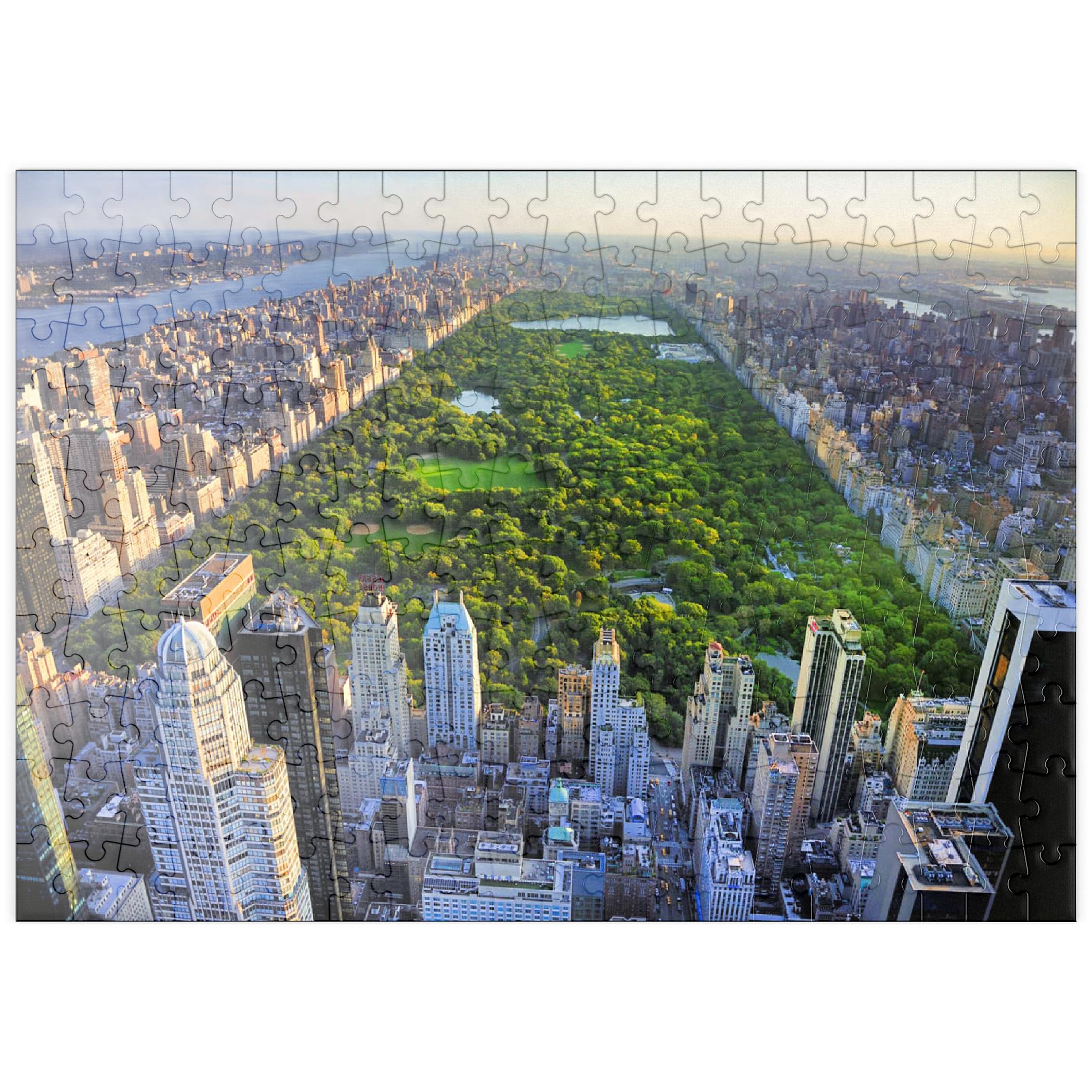 Aerial View Of Central Park, Manhattan, New York - Premium 200 pieces Puzzle - MyPuzzle special collection from Puzzle Galaxy
