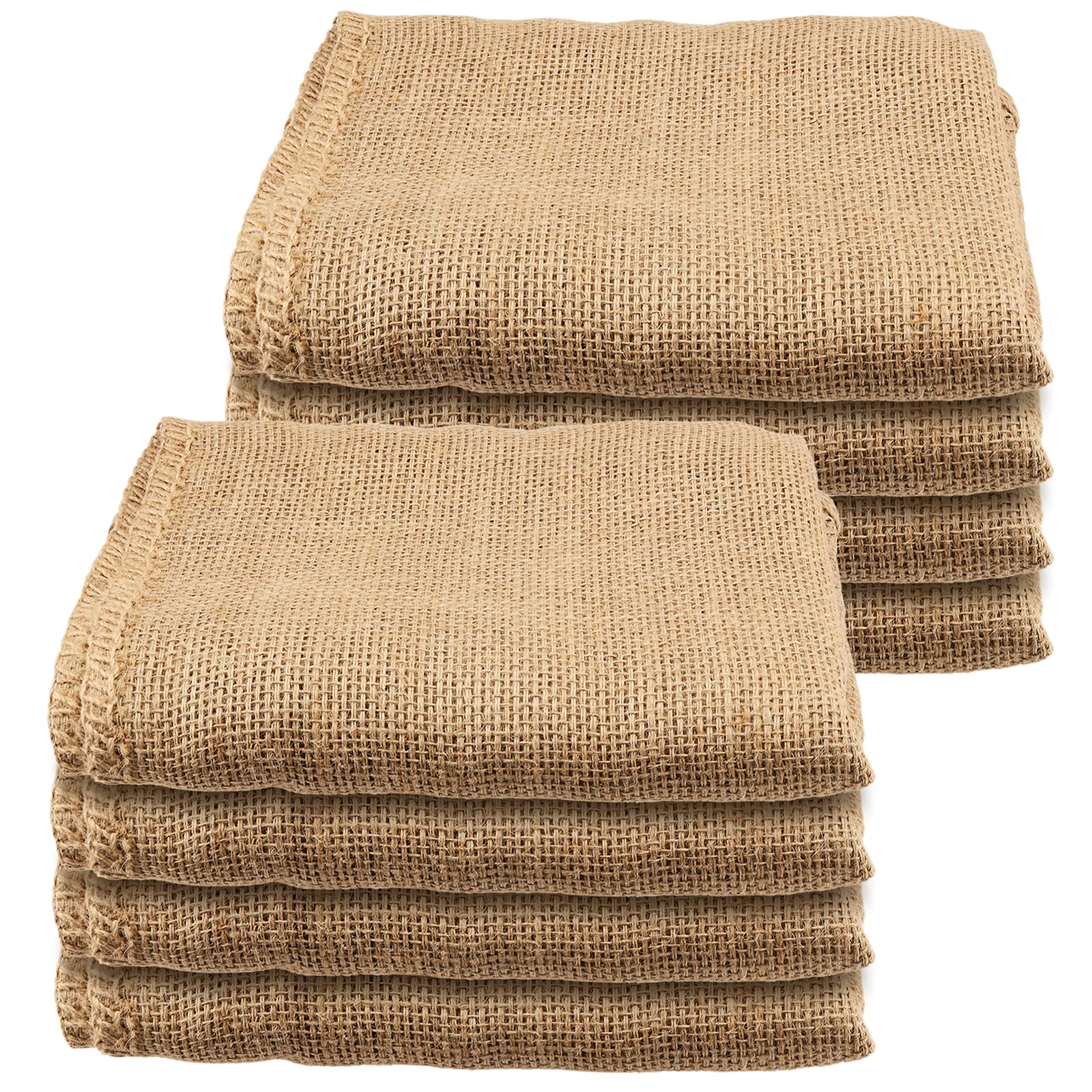 Photo 1 of SOUJAP 8 Pack 40 x 24 Inch Burlap Bags, Large Burlap Potato Race Bags Sacks for Gardening, Planting, Growing