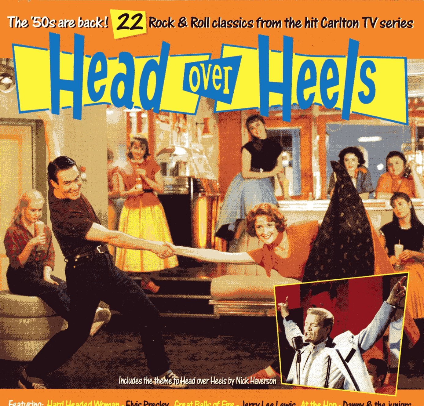 Head Over Heels 22 Rock Roll Classics From The Hit Carlton Tv Series Amazon De Musik amazon de