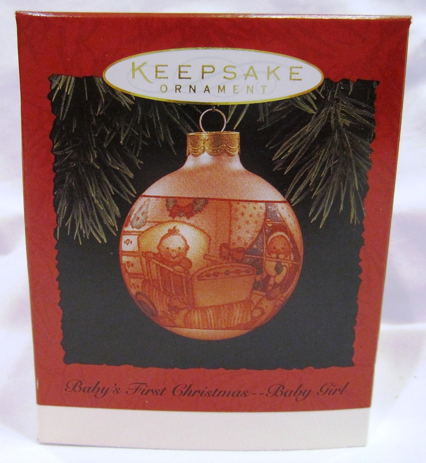 baby's first christmas ornament hallmark