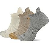Merrell Men's and Women's Wool Everyday Hiking Low Cut Socks - 3 Pairs - Cushioned Moisture Wicking