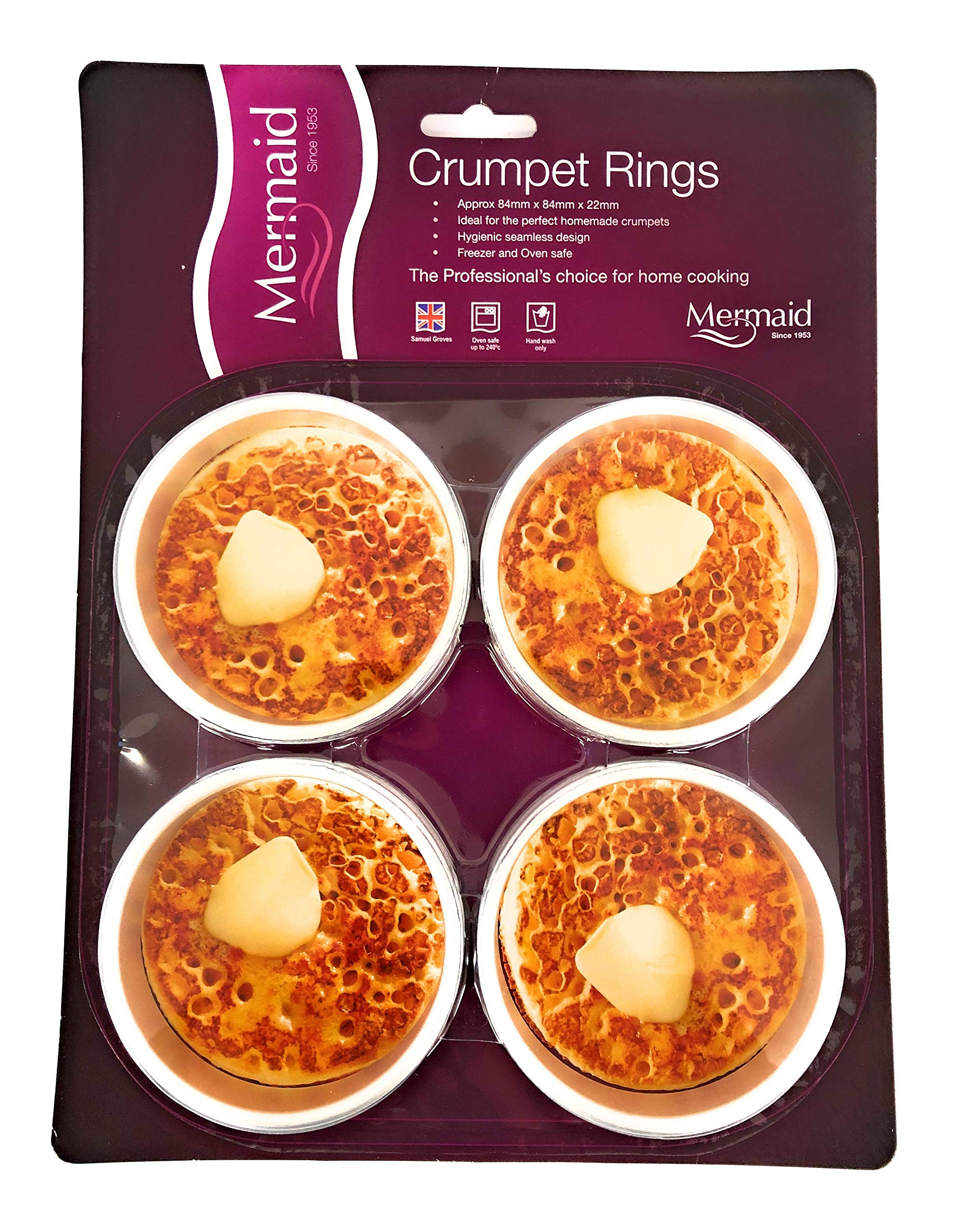 Mermaid Aluminium Crumpet Rings