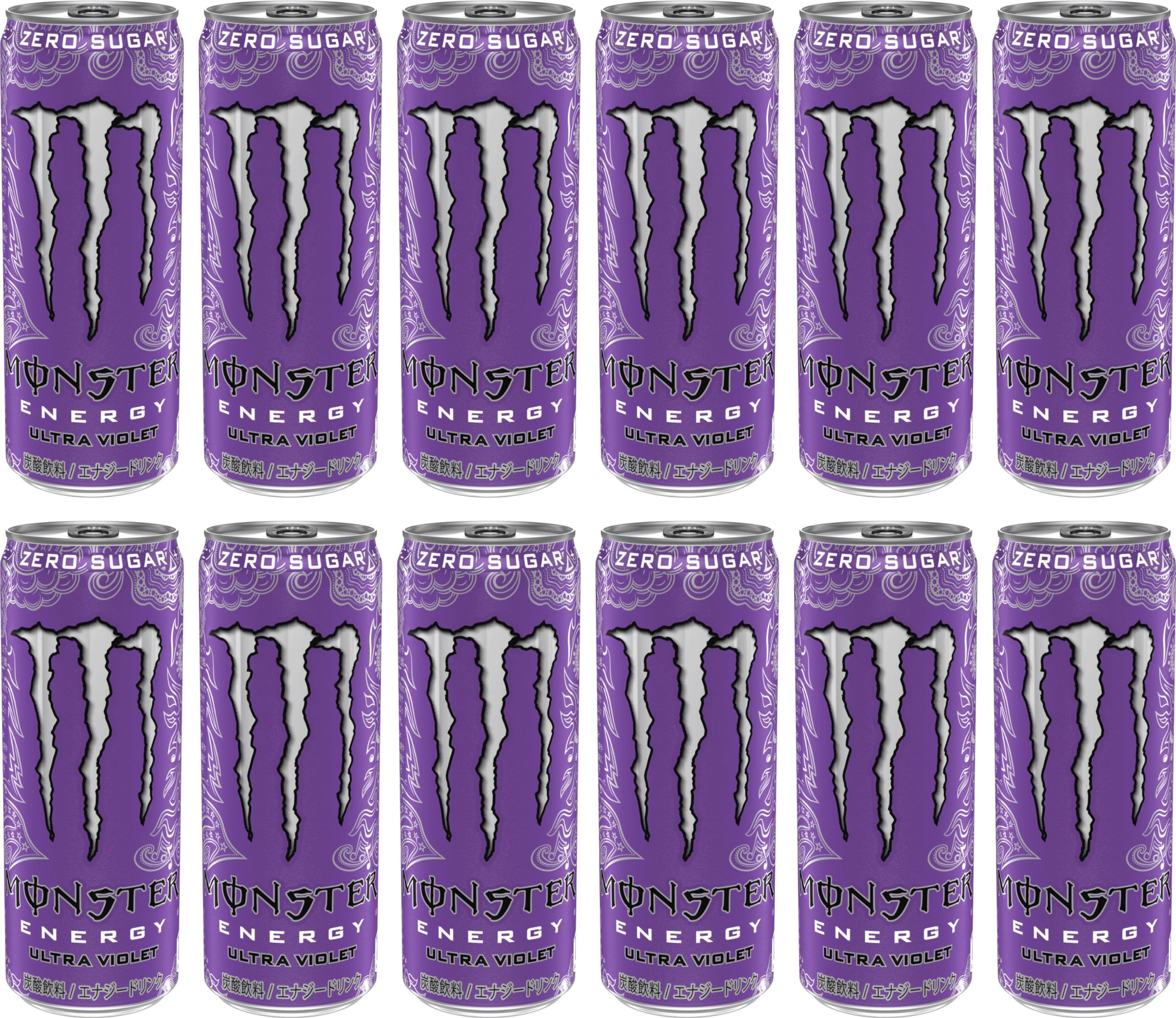 【Amazon.co.jp限定】アサヒ飲料 モンスター ウルトラバイオレット 355ml×12本 [エナジードリンク] [0カロリー]商品画像