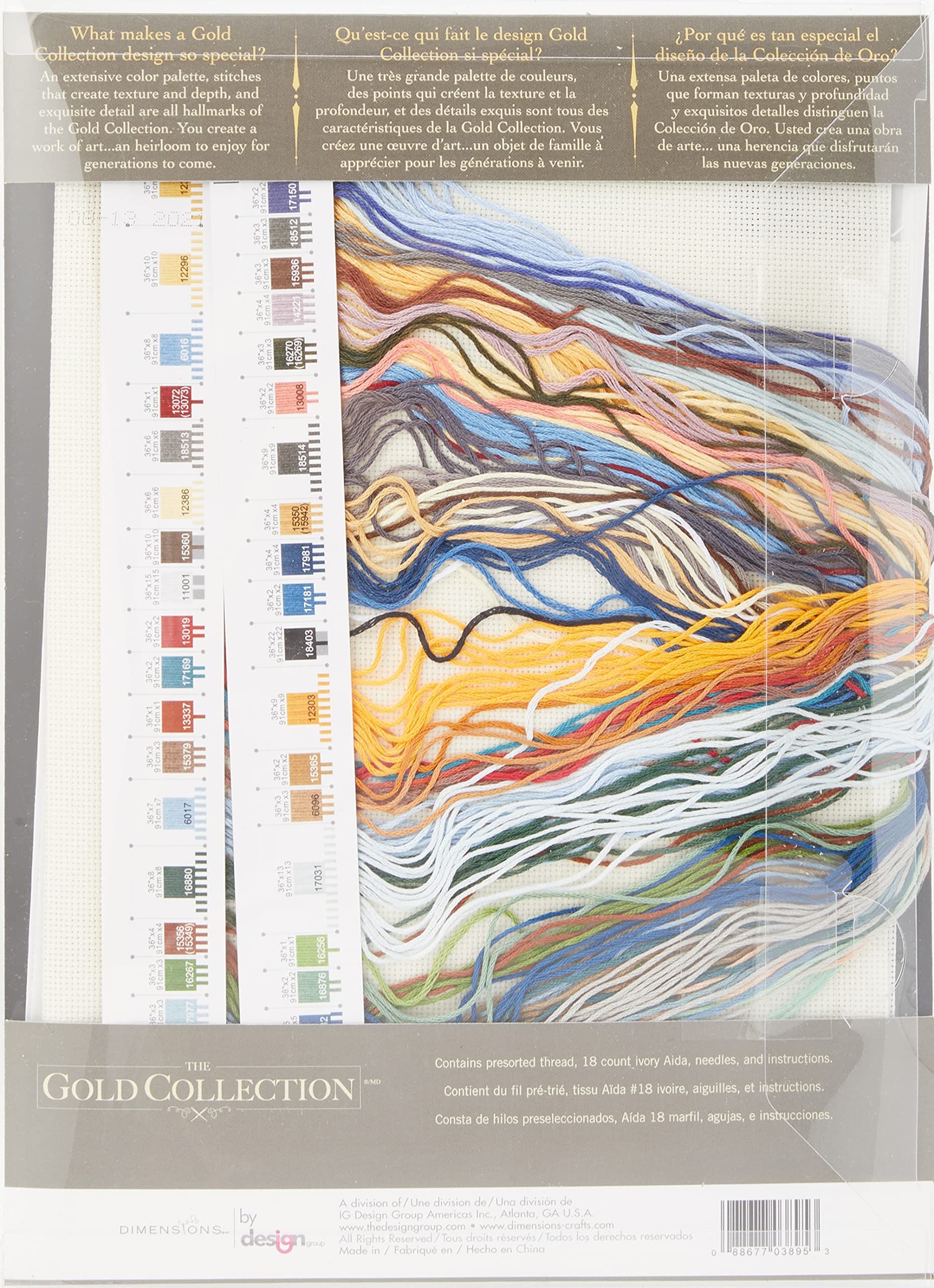 Dimensions Needlecrafts 3895 Counted Cross Stitch, Rocky Point