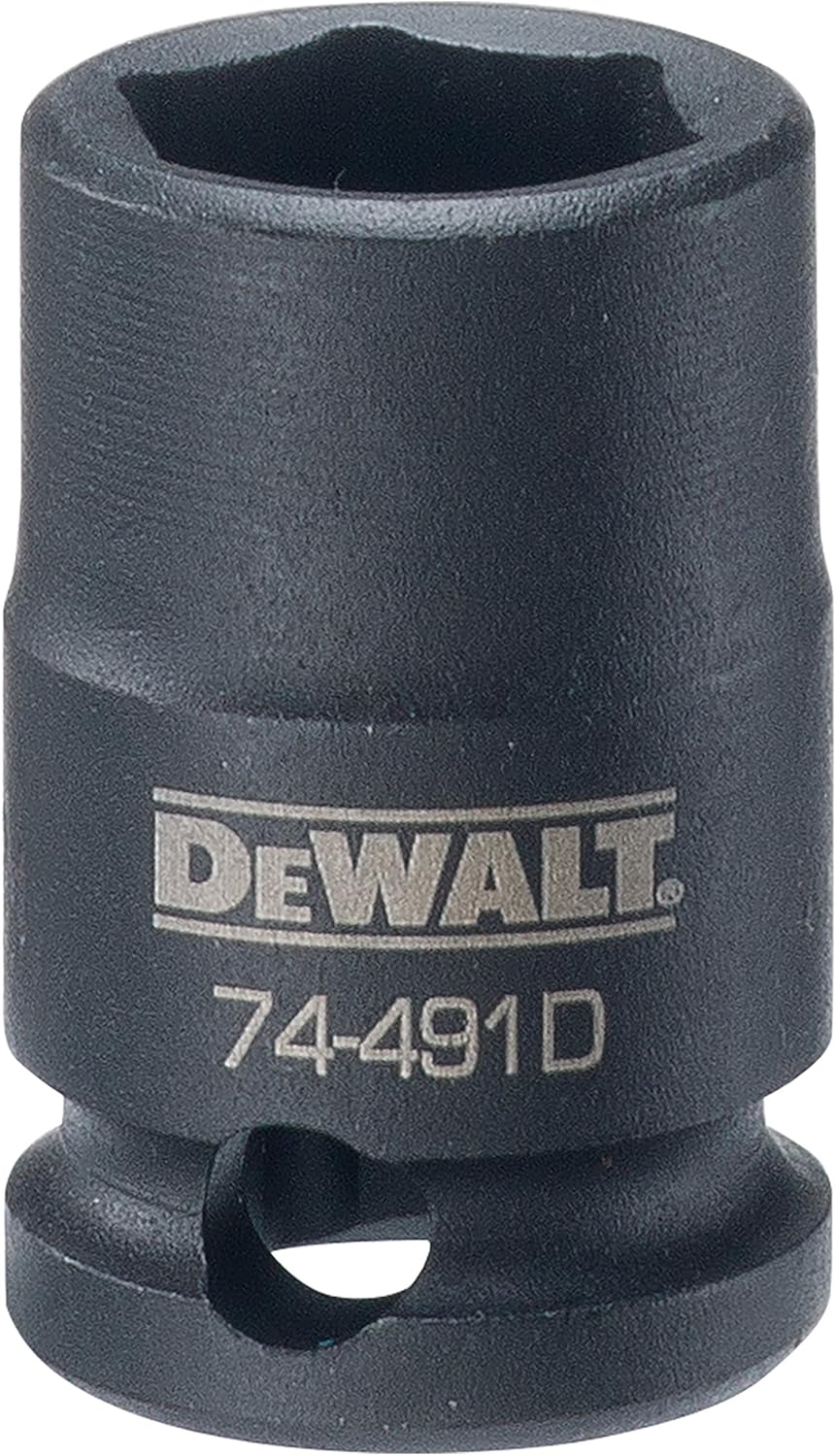 DEWALT 3/8" Drive Impact Socket 6 PT 12MM
