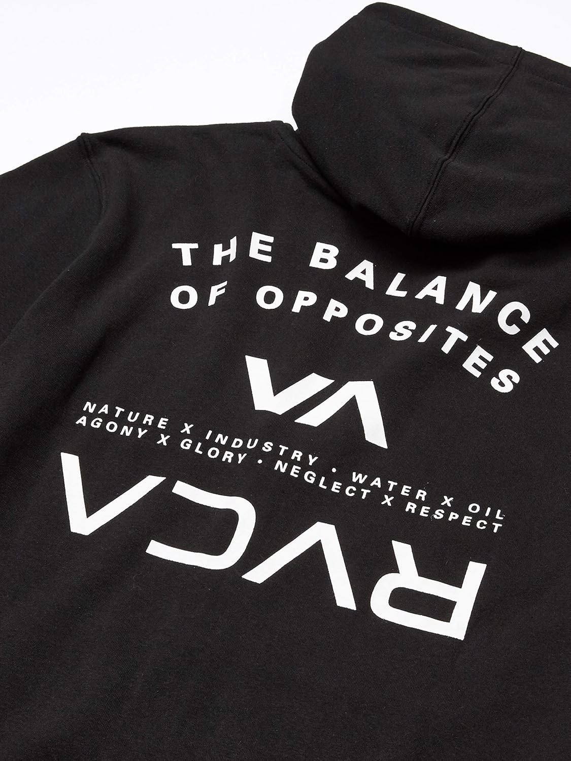 RVCA Men's Swift Zip Up Hooded Sweatshirt: Clothing