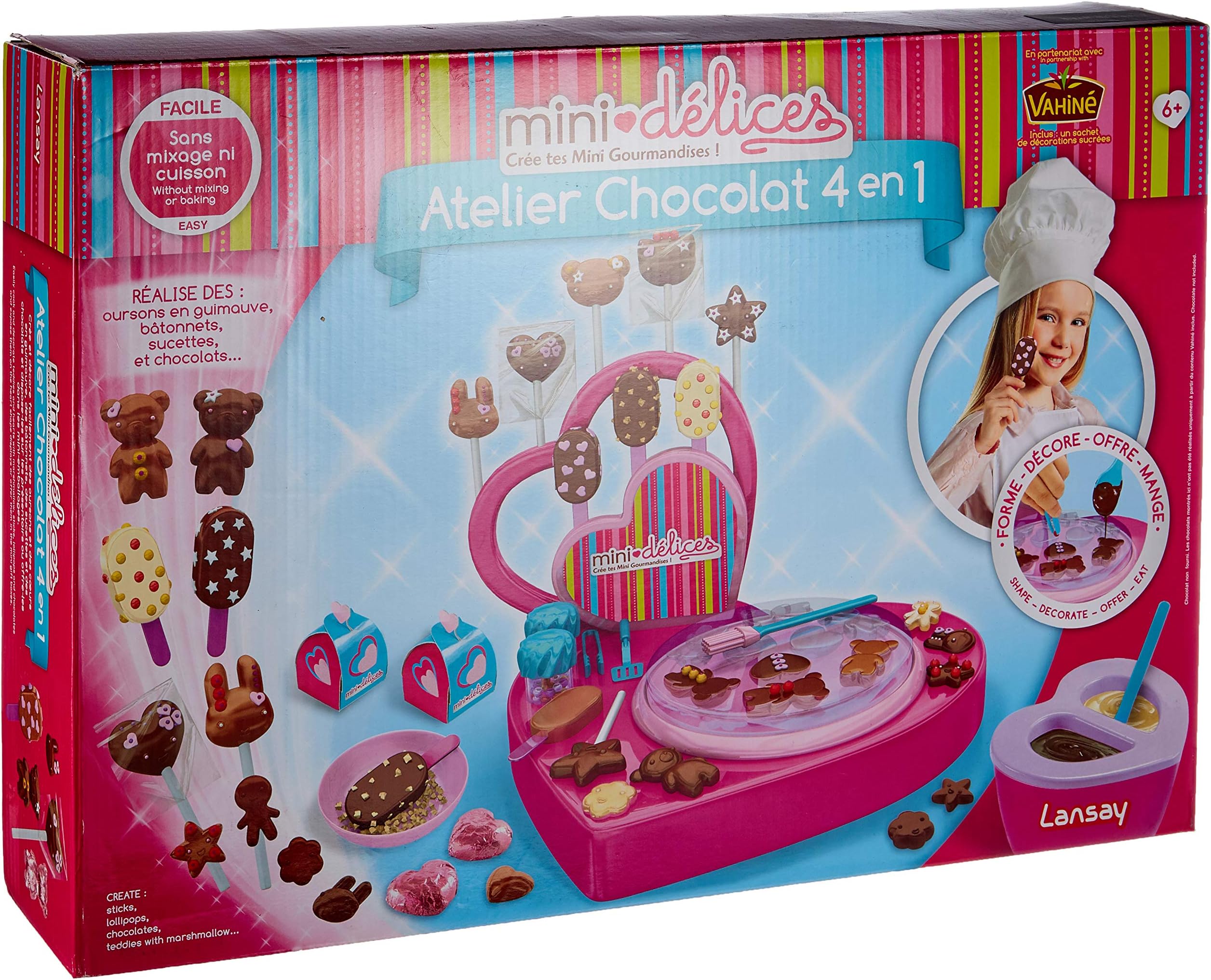 Lansay – 17902 – Mini delights studio Chocolate 4 in 1
