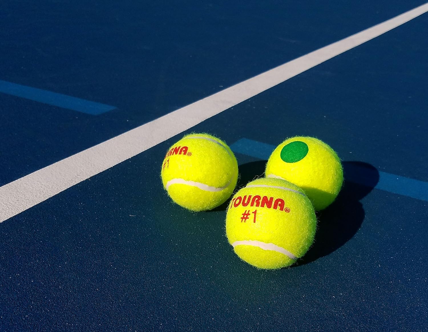 Tourna Green Dot Low Compression Tennis Balls, 12 pack : Sports & Outdoors