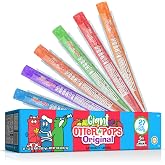 Otter Pops Giant Freezer Pops, Original Variety Pack, 27 Count | 5.5 oz Ice Pops, Six Zippy Flavors, Freeze &amp; Eat Popsicles, Frozen Snacks Dessert, Gluten Free, Fat Free, Bulk Frozen Treats