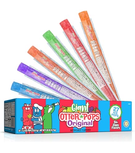 Amazon.com: Kisko Giant Tropical Freezies 5.5 oz, 50 Count