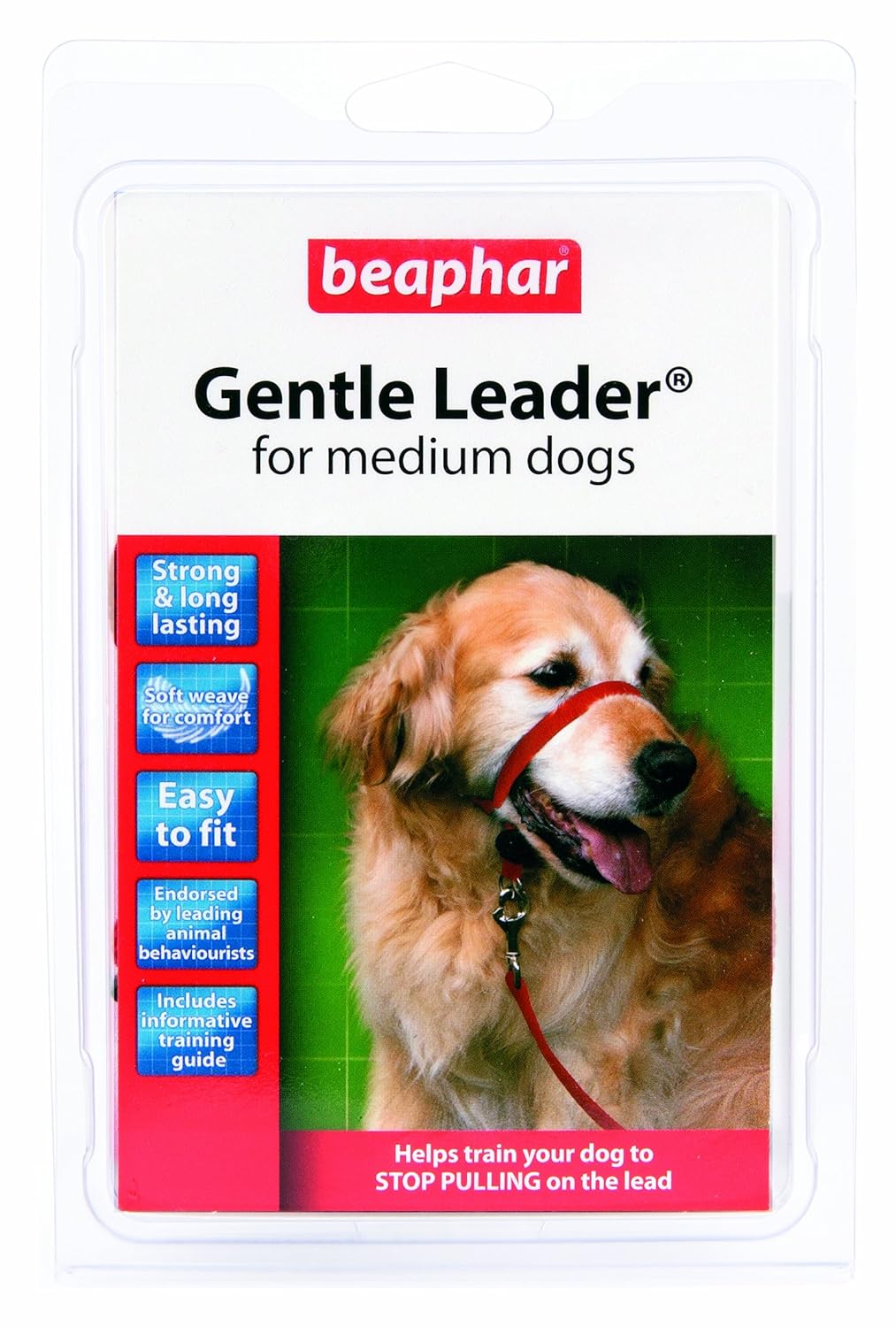 Beaphar Gentle Leader Medium Red Amazon.co.uk Pet Supplies
