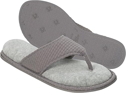 dearfoams flip flop slippers