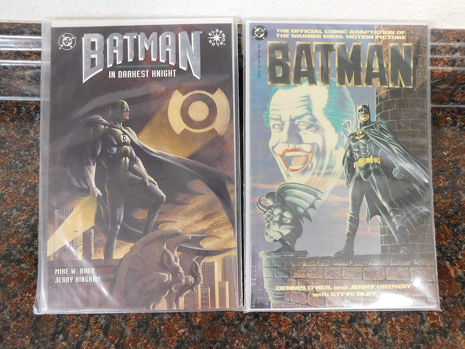 Amazon Com Detective Comic Set Of 2 Batman 1989 1994 Both Is First Printing Toys Games