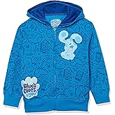 Nickelodeon baby-boys Blue's Clues & You Toddler All Over Print Zip Up Fleece Hoodie