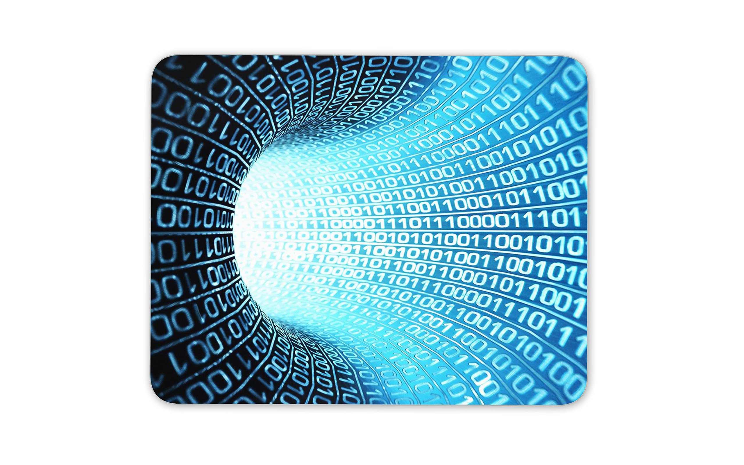 Binary Code Mouse Mat Pad - Gamer Geek Gaming IT Office Computer #8964