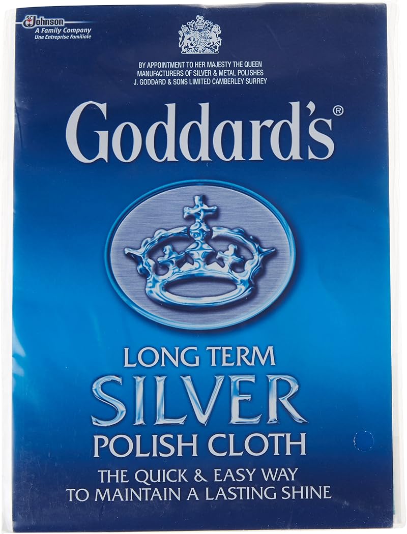 Goddard's Long Term Silver Cloth Pack of 6 Silver Cleaning Polish