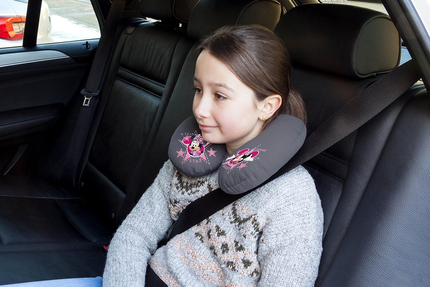 Minnie MINNIE103 Car Headrest Cushion, Gray - Image 5
