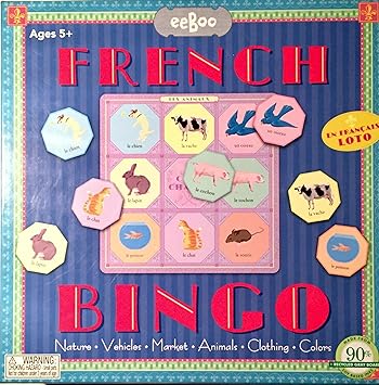 Eeboo French Bingo