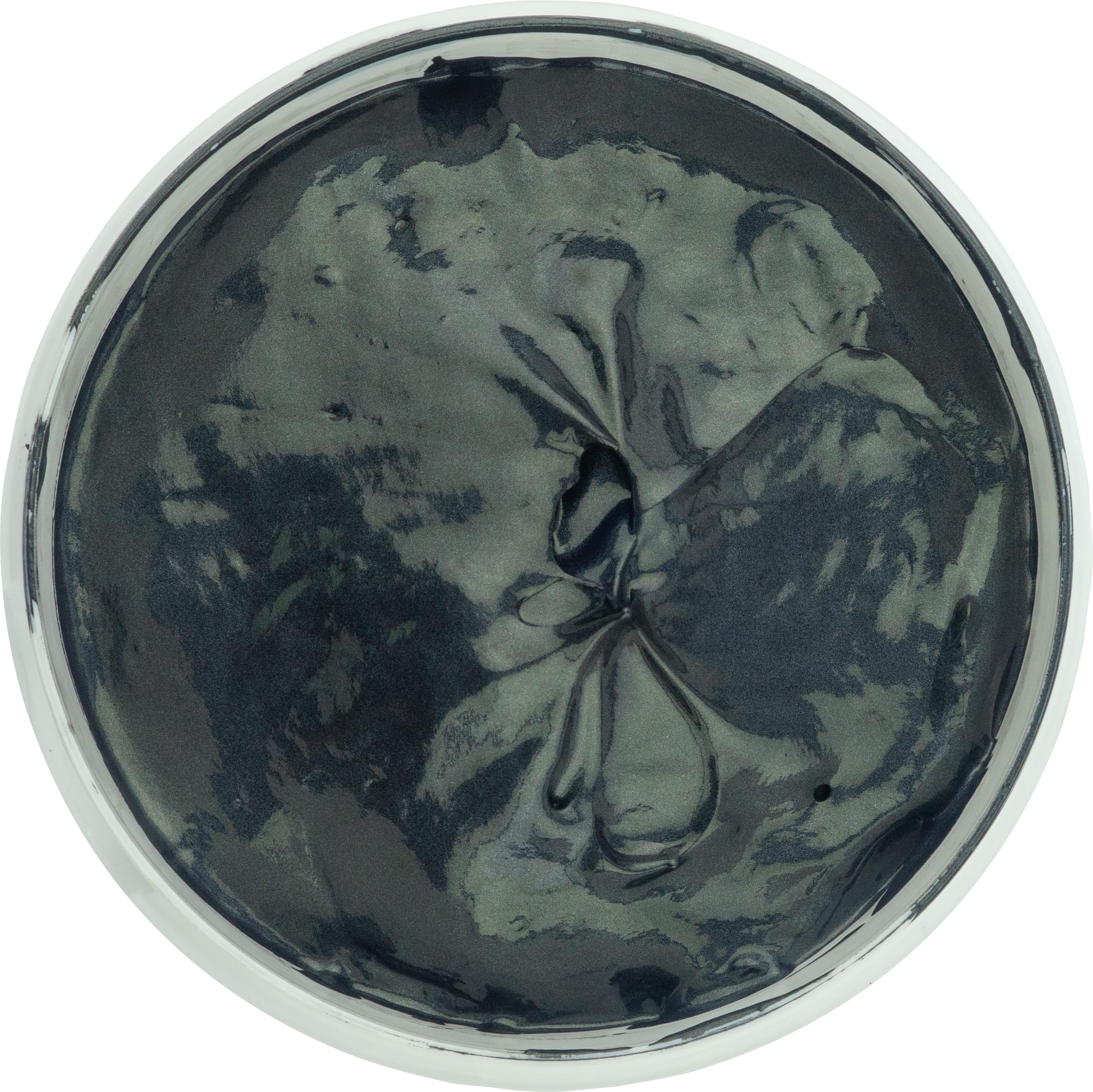 Perfectly Opaque Pearlescent Metallic Screen Printing Fabric Ink (Gunmetal, 300g)