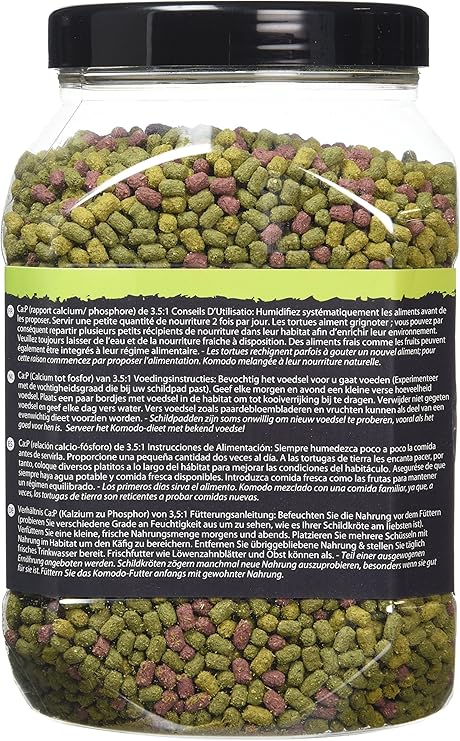 komodo tortoise food fruit and flower