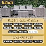 Futura Premium Rectangular Garden Furniture Covers 300x250x100cm 600D view 8