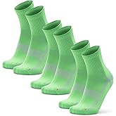 DANISH ENDURANCE Athletic Socks, Anti-blister, Breathable, Moisture Wicking, Thin Athletic Socks Men & Women, 3- Pack