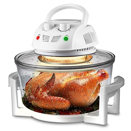 NutriChef Air Fryer, Infrared Convection, Halogen Oven Countertop
